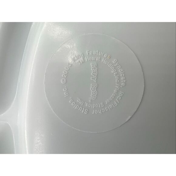 Betty boop small plate and shoe lace - Picture 8 of 10